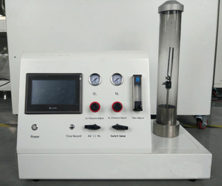 اختبار ASTM D 2863 ، ISO 4589-2 التلقائي لمؤشر الأكسجين المحدود (LOI)